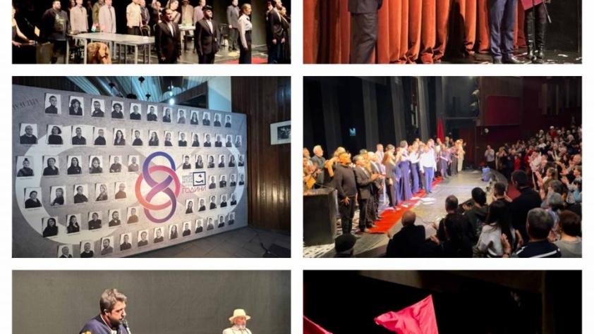 Marked 80 the anniversary of the National Theater - Bitola