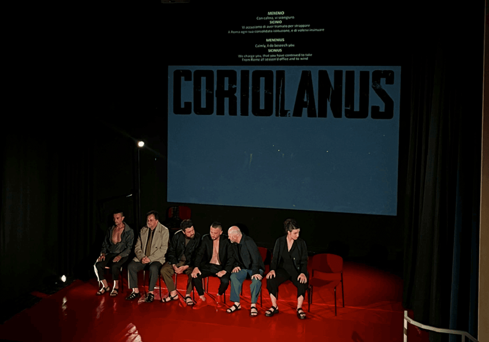 Strong visual symbolism and a new reading of Shakespeare's "Coriolanus" at the Bitola Theater